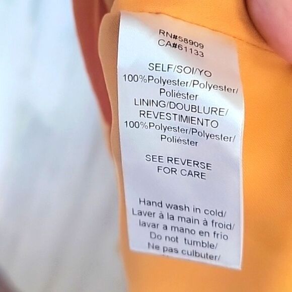 NWOT Gianni Bini Asymmetrical Maxi in mustard yellow 💛 - Picture 10 of 10